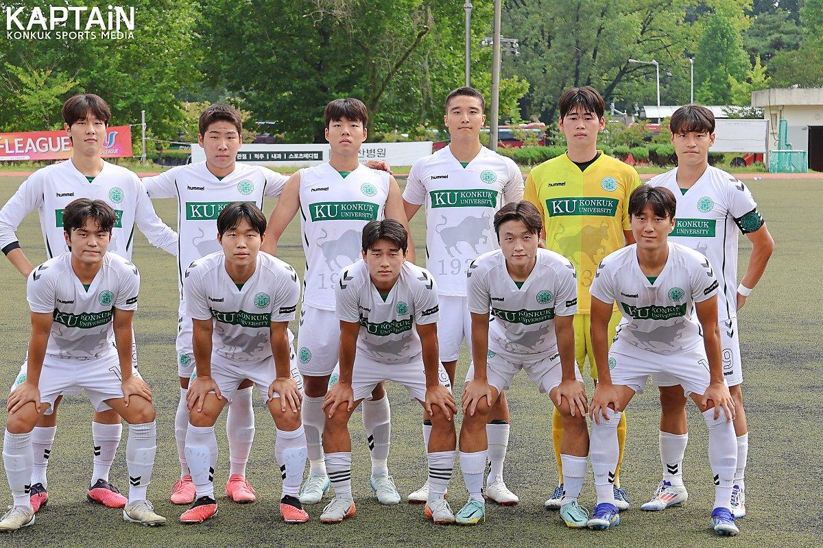 [축구/U리그] 건국대, 상지대전 0-1 패 대표이미지