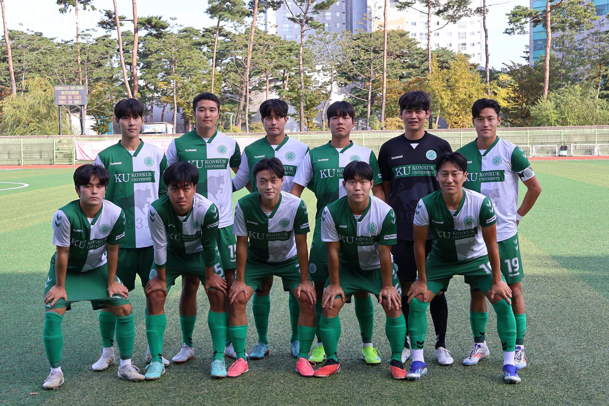 [축구/U리그] 건국대, 가톨릭관동대전 1-1 무승부 대표이미지